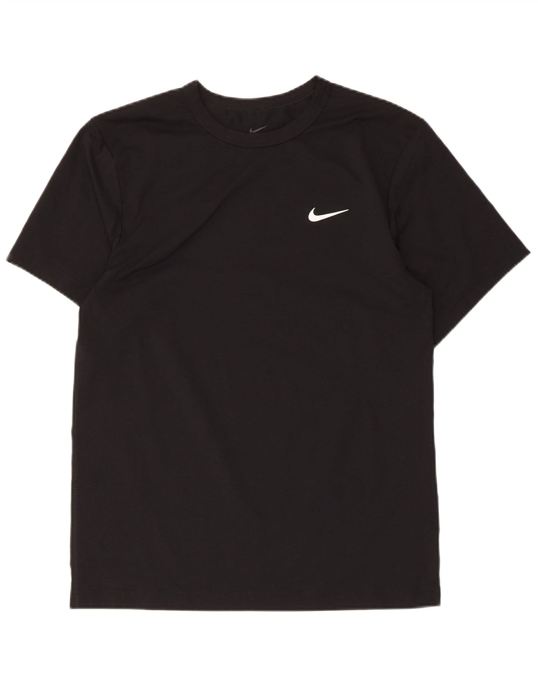 Nike Hommes Dri Fit T-Shirt Haut Petit Noir Polyester