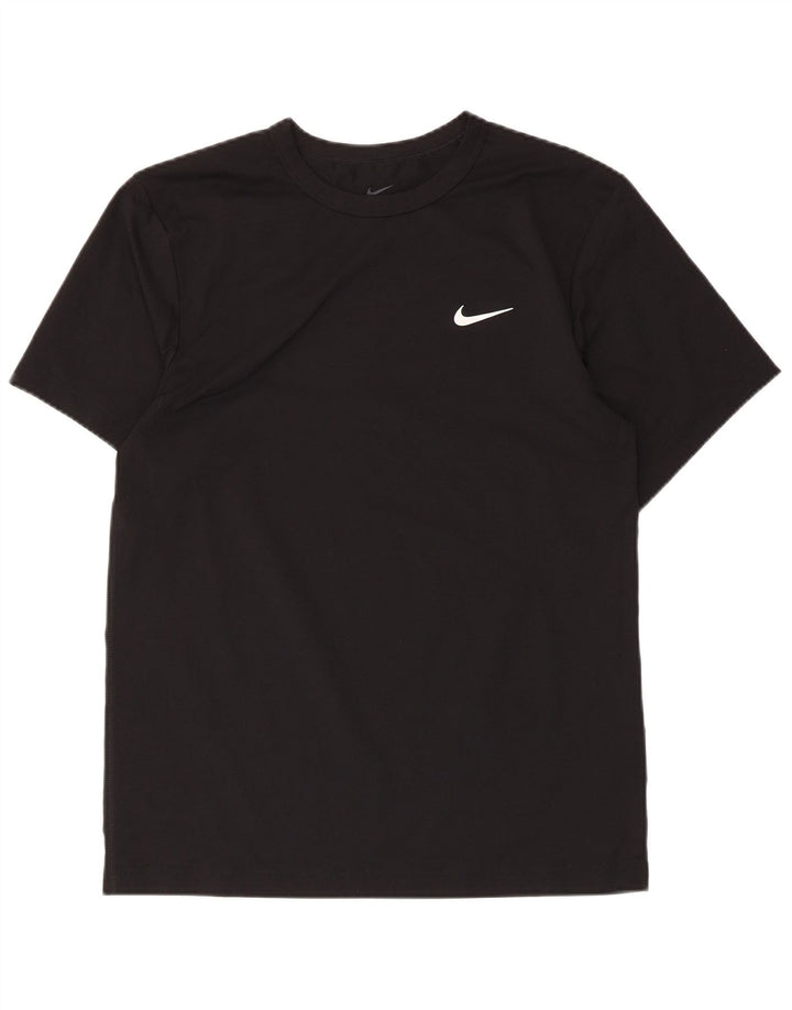 Nike Hommes Dri Fit T-Shirt Haut Petit Noir Polyester