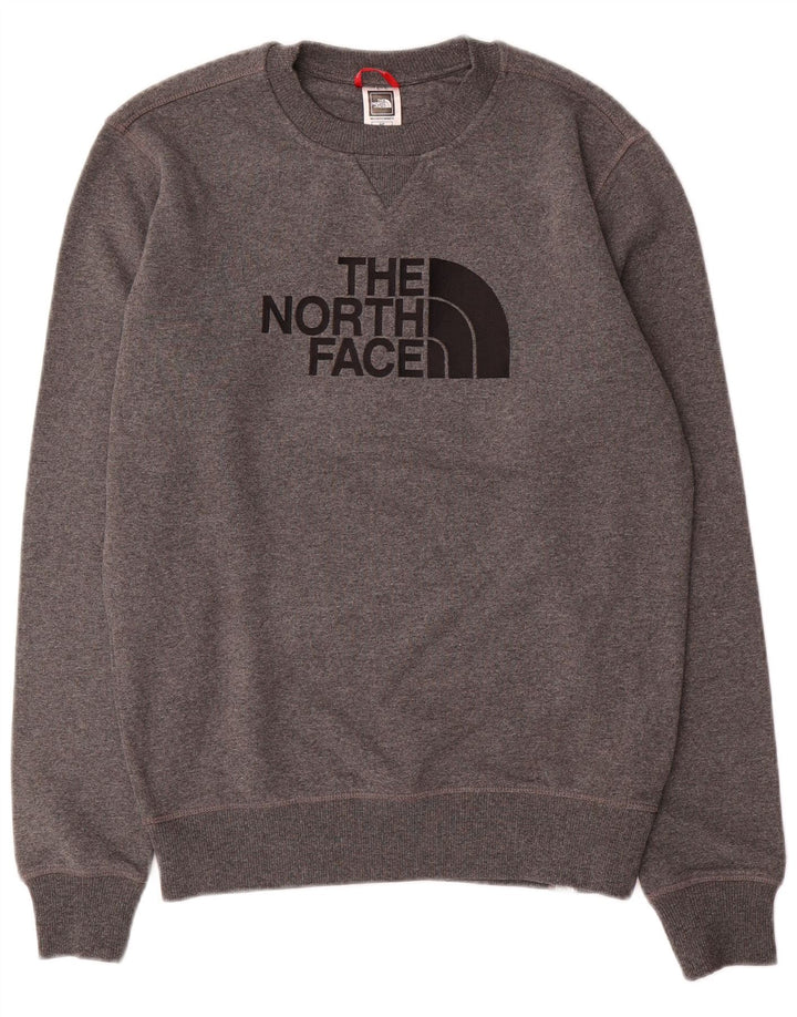 The North Face Sweat-shirt graphique pour homme Petit gris Coton