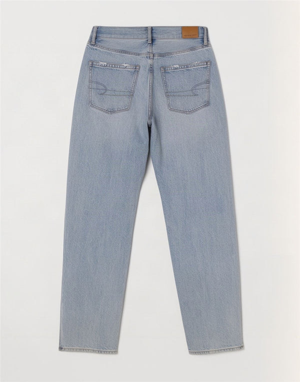 American Eagle Jean fuselé pour femme UK 8 Small W28 L30 Bleu Coton