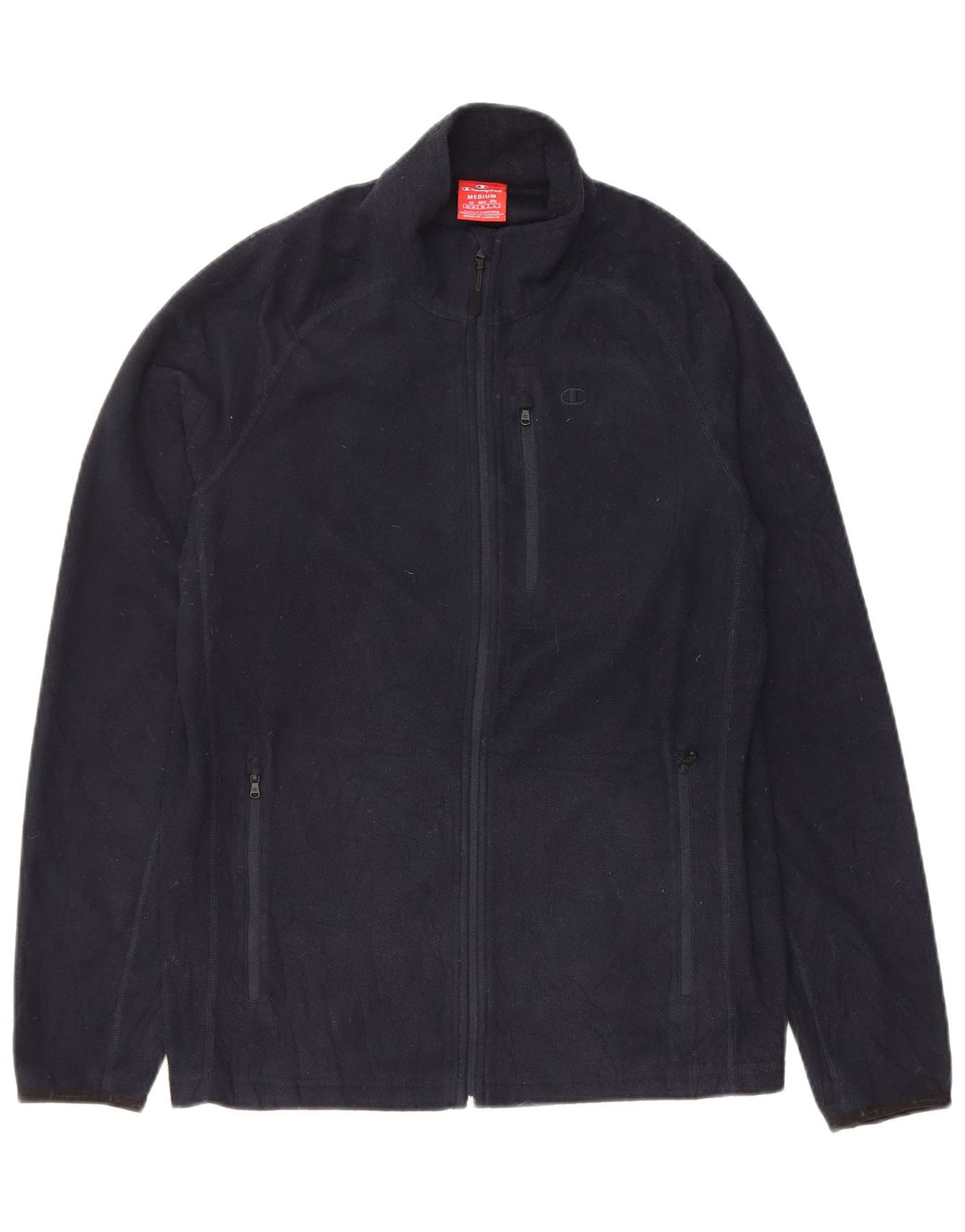 Champion Veste Polaire Femme UK 14 Medium Bleu Marine Polyester