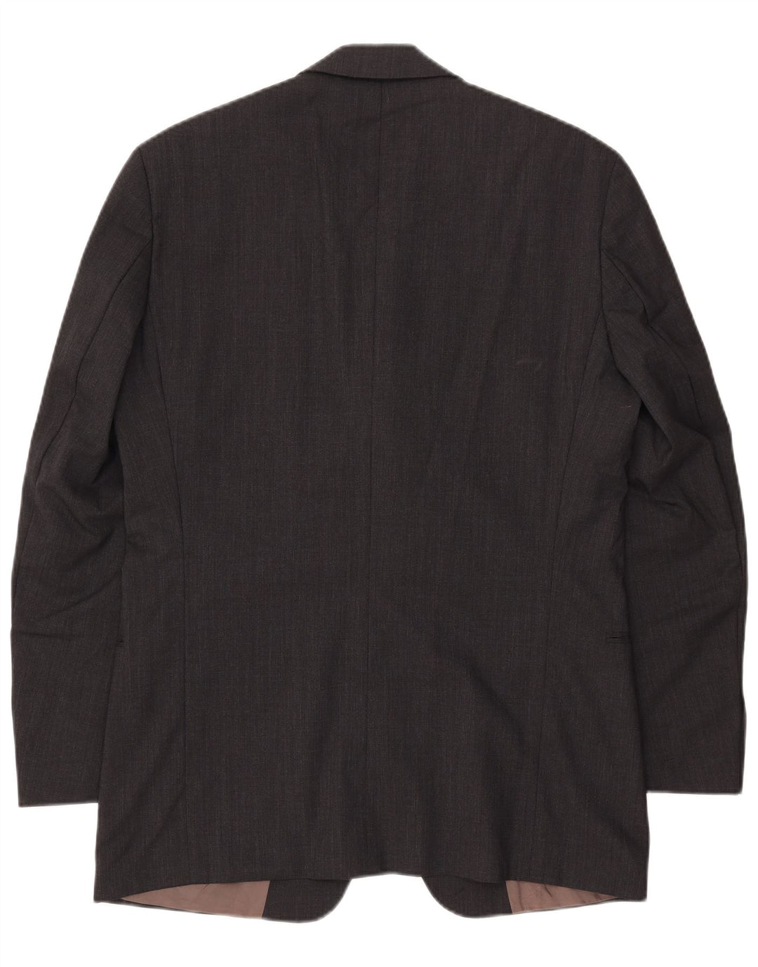 HUGO BOSS Veste Blazer 3 Boutons Homme UK 40 Large Gris Laine