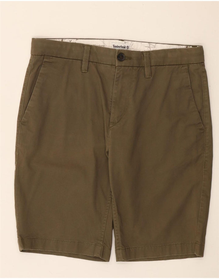 Timberland Short Chino Homme W30 Coton Kaki Moyen