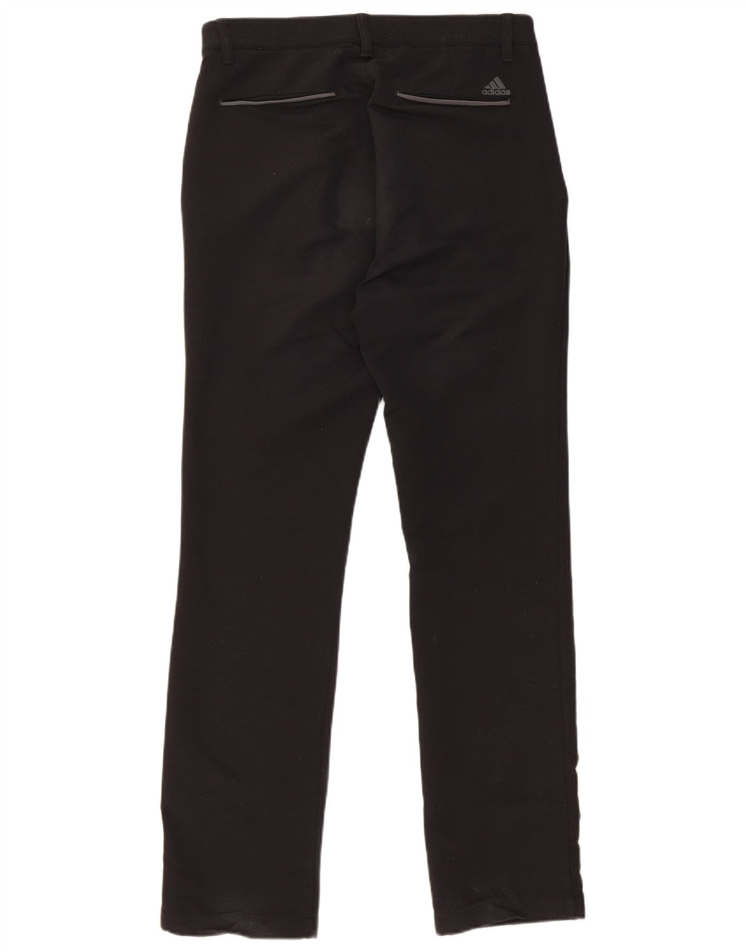 ADIDAS Pantalon Chino Droit Homme W30 L32 Noir Polyester