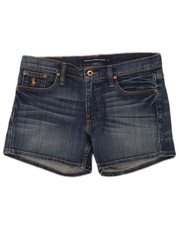 Ralph Lauren Womens Denim Shorts W29 Medium  Blue Cotton