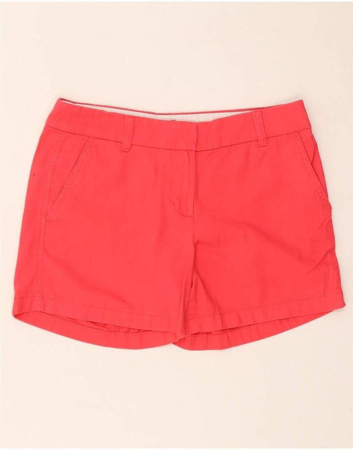 J. CREW Short Chino Femme US 4 Small W30 Coton Rouge