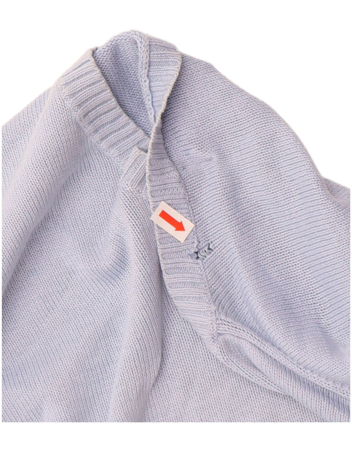 POLO RALPH LAUREN Pull col V pour garçon 13-14 ans XL Bleu Coton