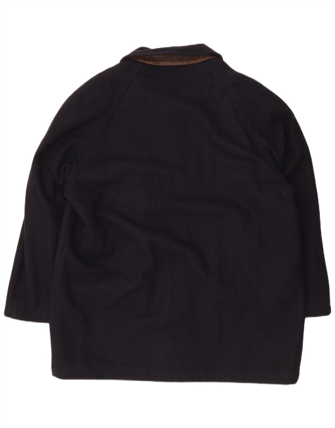 Green Fox Manteau Homme IT 56 3XL Bleu Marine Laine