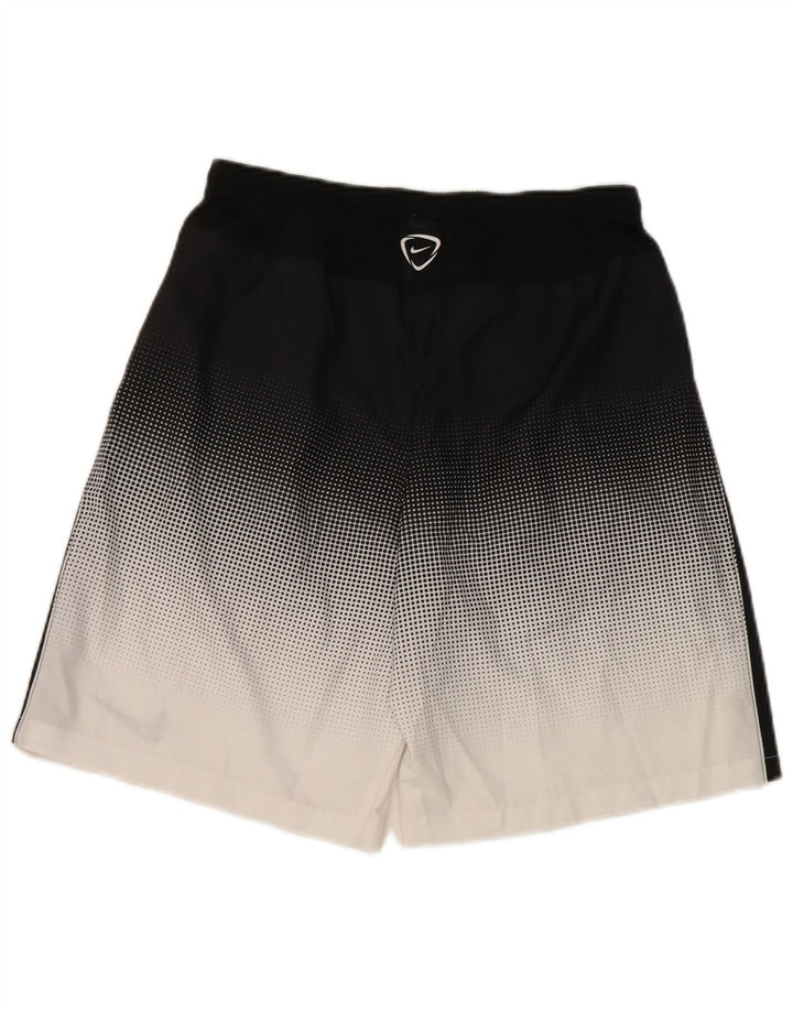 Nike Short de sport Dri Fit pour homme en polyester color block noir moyen