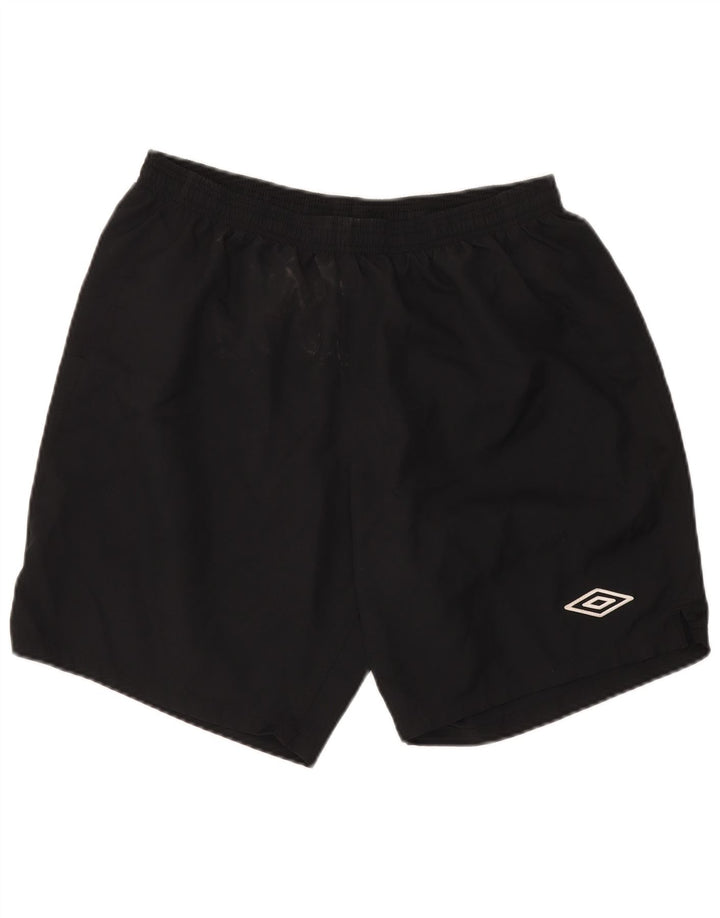 Umbro Short de Sport Homme XL Noir Polyester