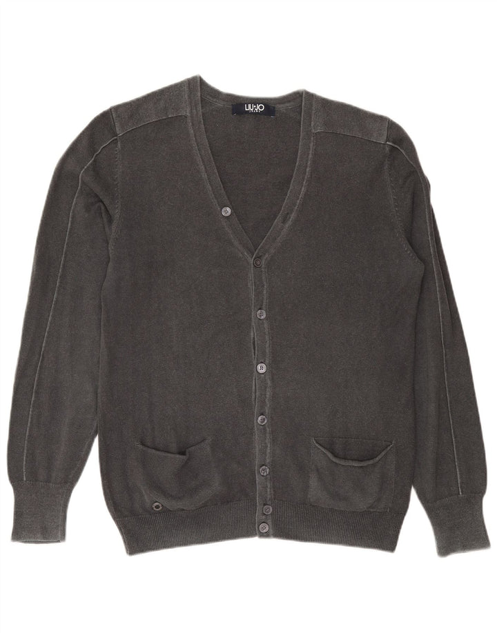 Liu Jo Cardigan Pull XL Gris Coton Homme