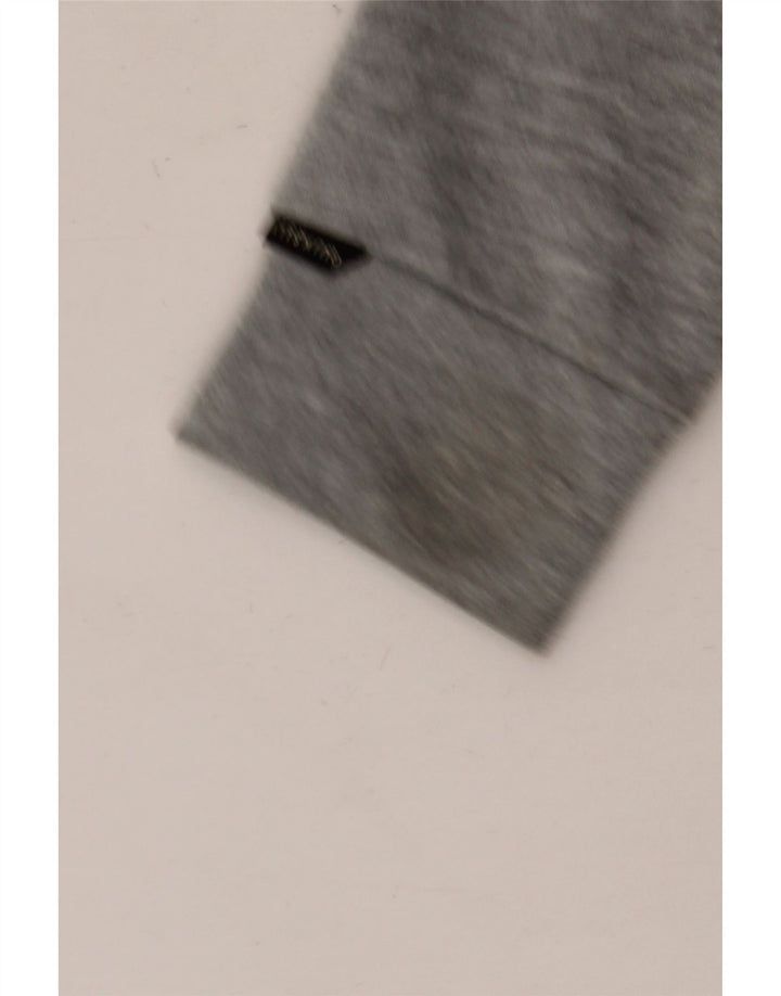 Quiksilver Pull à capuche zippé pour homme Petit Gris Colorblock Polyester
