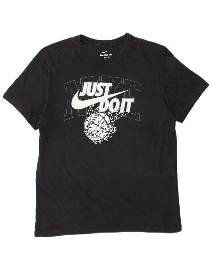 NIKE T-Shirt Dri Fit Graphic Homme Noir Moyen