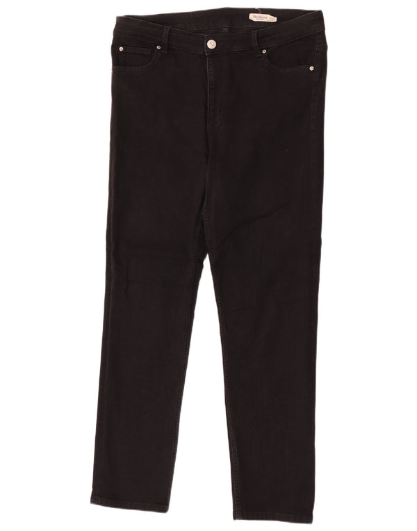 Marks & Spencer Jean droit The Sienna pour femme UK 16 Large W34 L29 Noir