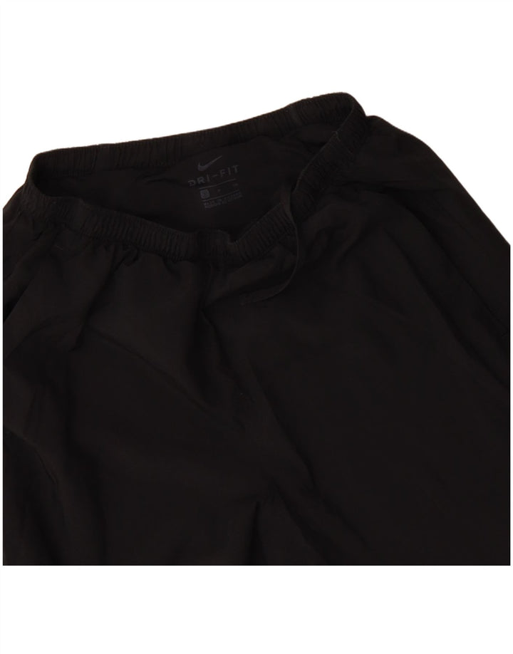 NIKE Short de sport Dri Fit pour femme UK 8 Small Noir Polyester