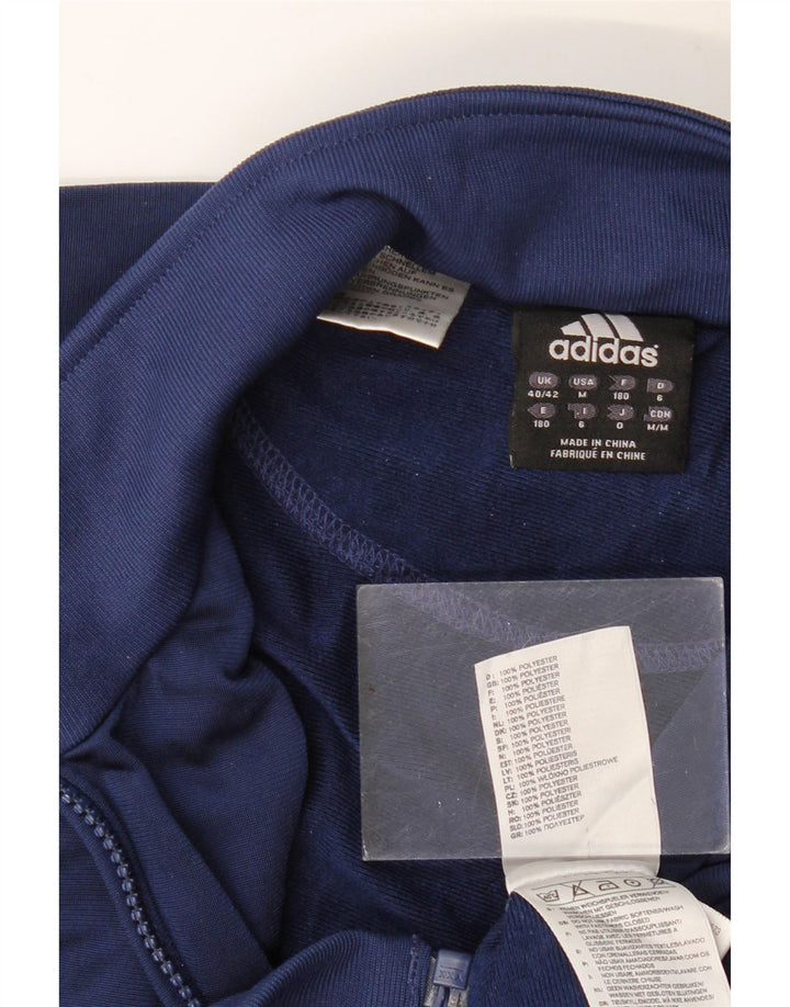 ADIDAS Veste de survêtement pour homme UK 40/42 Bleu marine moyen Colourblock