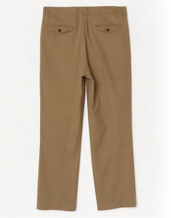Pantalon de costume Liberty pour homme W38 L31 en coton beige