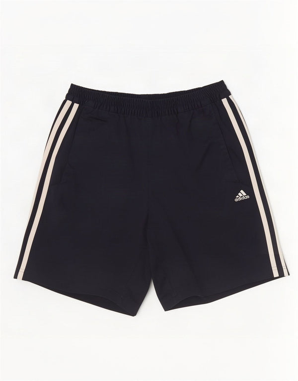 Adidas Short de sport pour homme Petit bleu marine Polyester