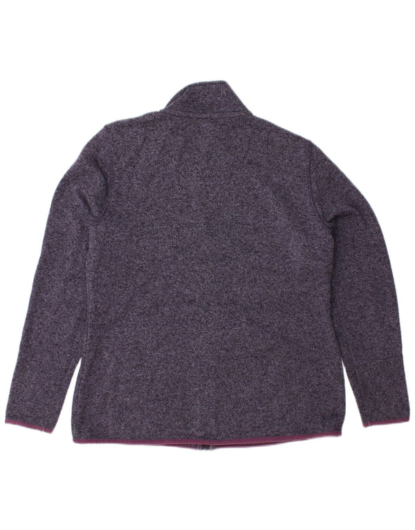 EDDIE BAUER Veste de survêtement pour femme UK 18 XL Bleu marine Polyester