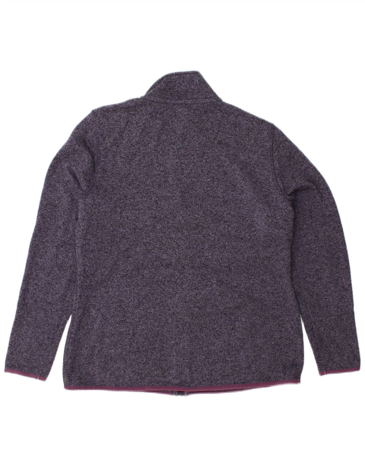 EDDIE BAUER Veste de survêtement pour femme UK 18 XL Bleu marine Polyester