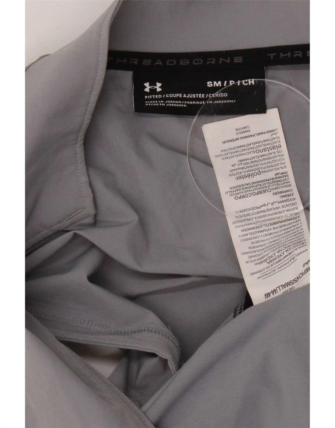 Under Armour Veste de Survêtement sans Manches Homme Gris Small Colorblock