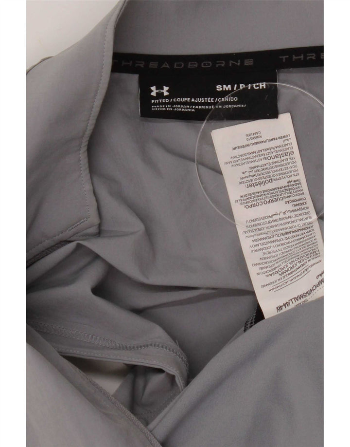 Under Armour Veste de Survêtement sans Manches Homme Gris Small Colorblock