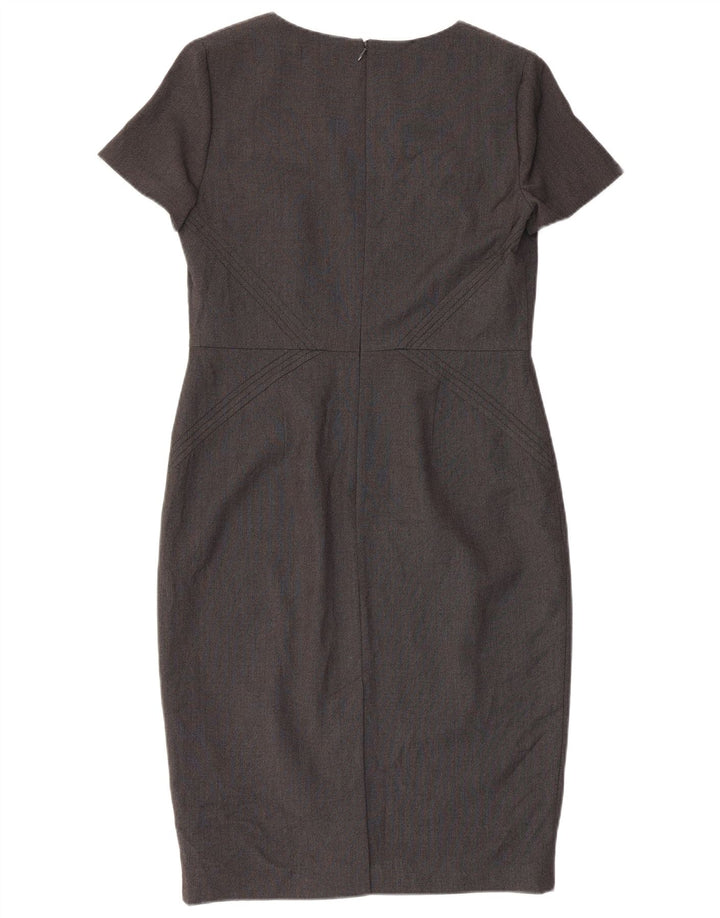 Marks & Spencer Robe fourreau pour femme UK 12 Gris moyen Polyester