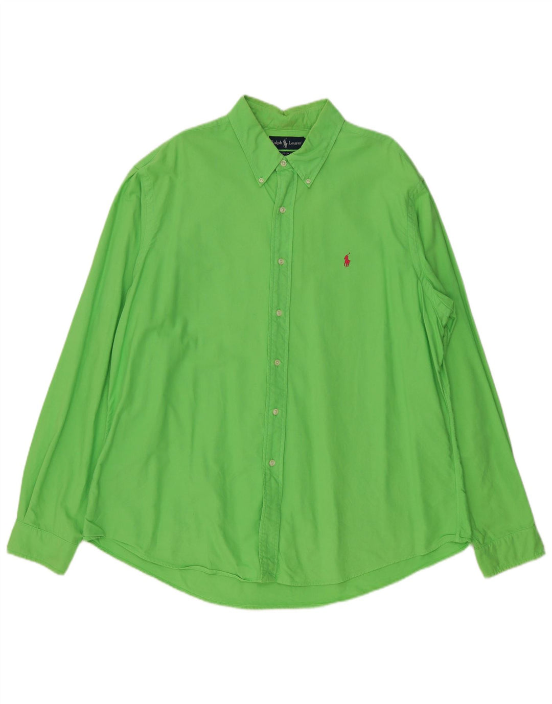 Ralph Lauren Chemise sur mesure pour homme 2XL en coton vert