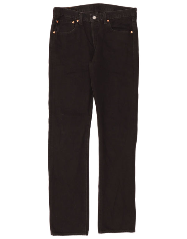 Levi's Jean Droit 501 Homme Noir W31 L34 Coton