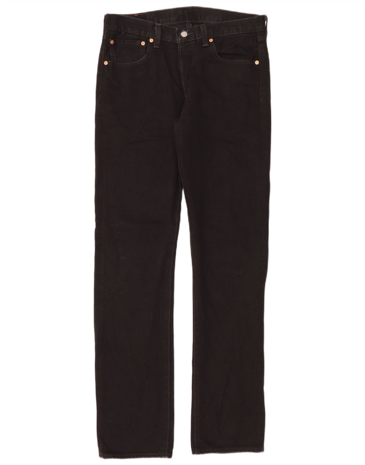 Levi's Jean Droit 501 Homme Noir W31 L34 Coton
