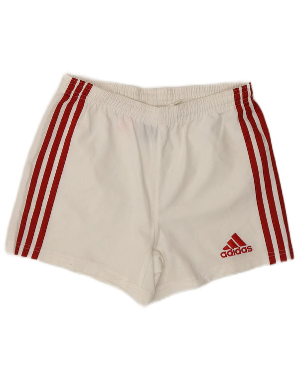 Adidas Garçon Climacool Sport Short 9-10 ans Blanc Polyester