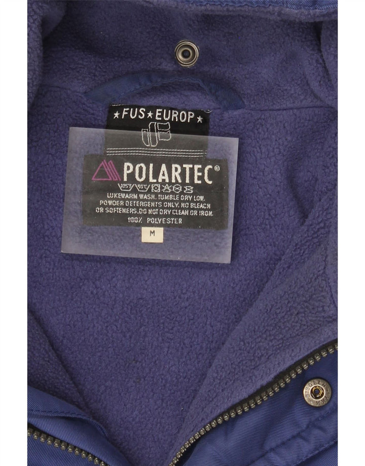 Polartec Veste coupe-vent surdimensionnée pour homme UK 38 Bleu moyen Polyester
