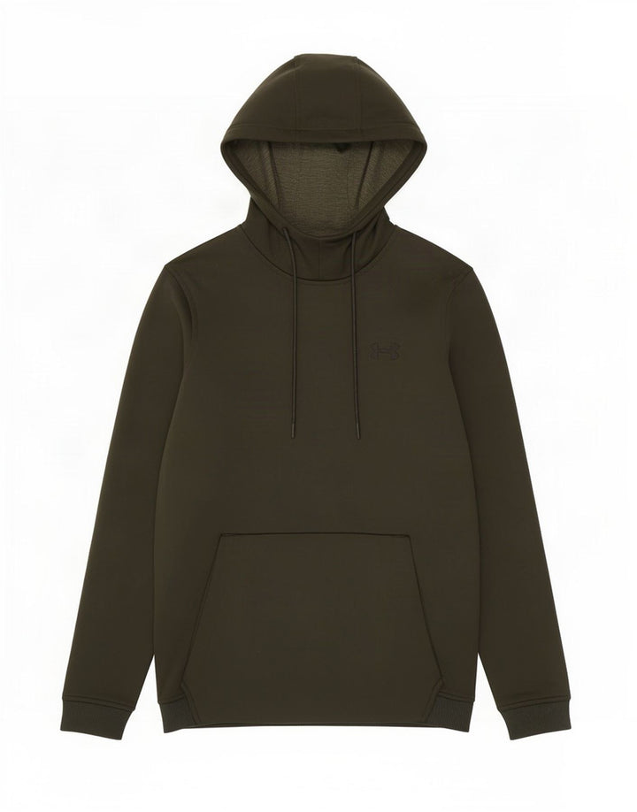 Under Armour Pull à Capuche Cold Gear Homme Vert Small Polyester