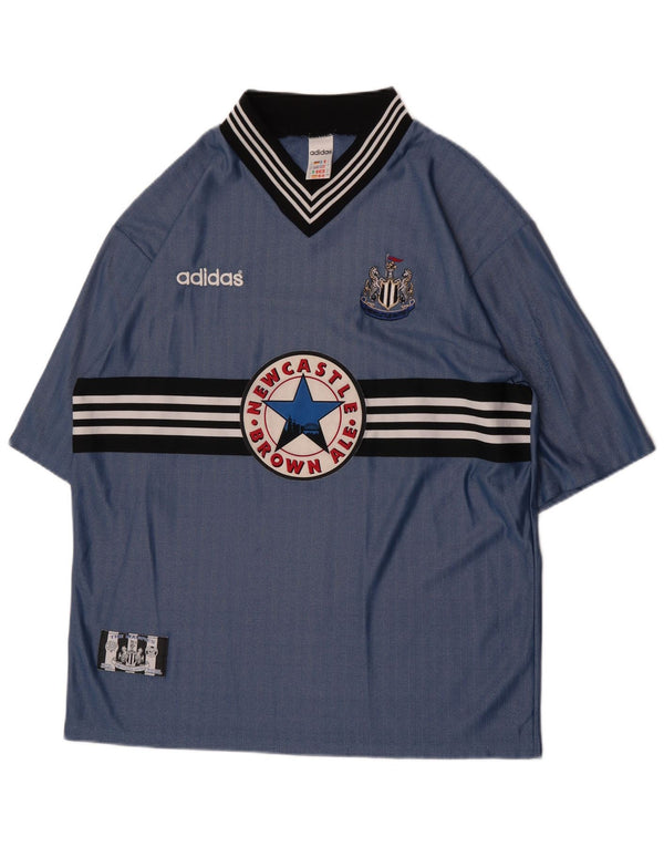 Adidas Hommes Newcastle United 1996-1997 Maillot Extérieur XL Bleu Polyester Sports