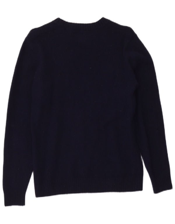 Levi's Pull col bateau femme UK 10 Small Bleu marine Laine