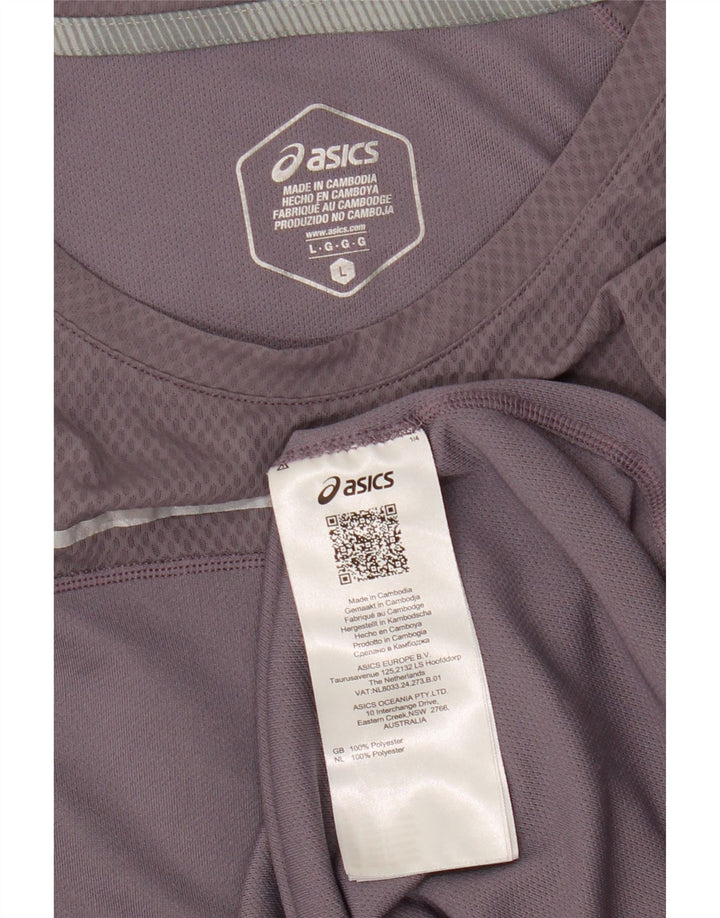 Asics Femme UK 14 Large Violet Polyester Sports