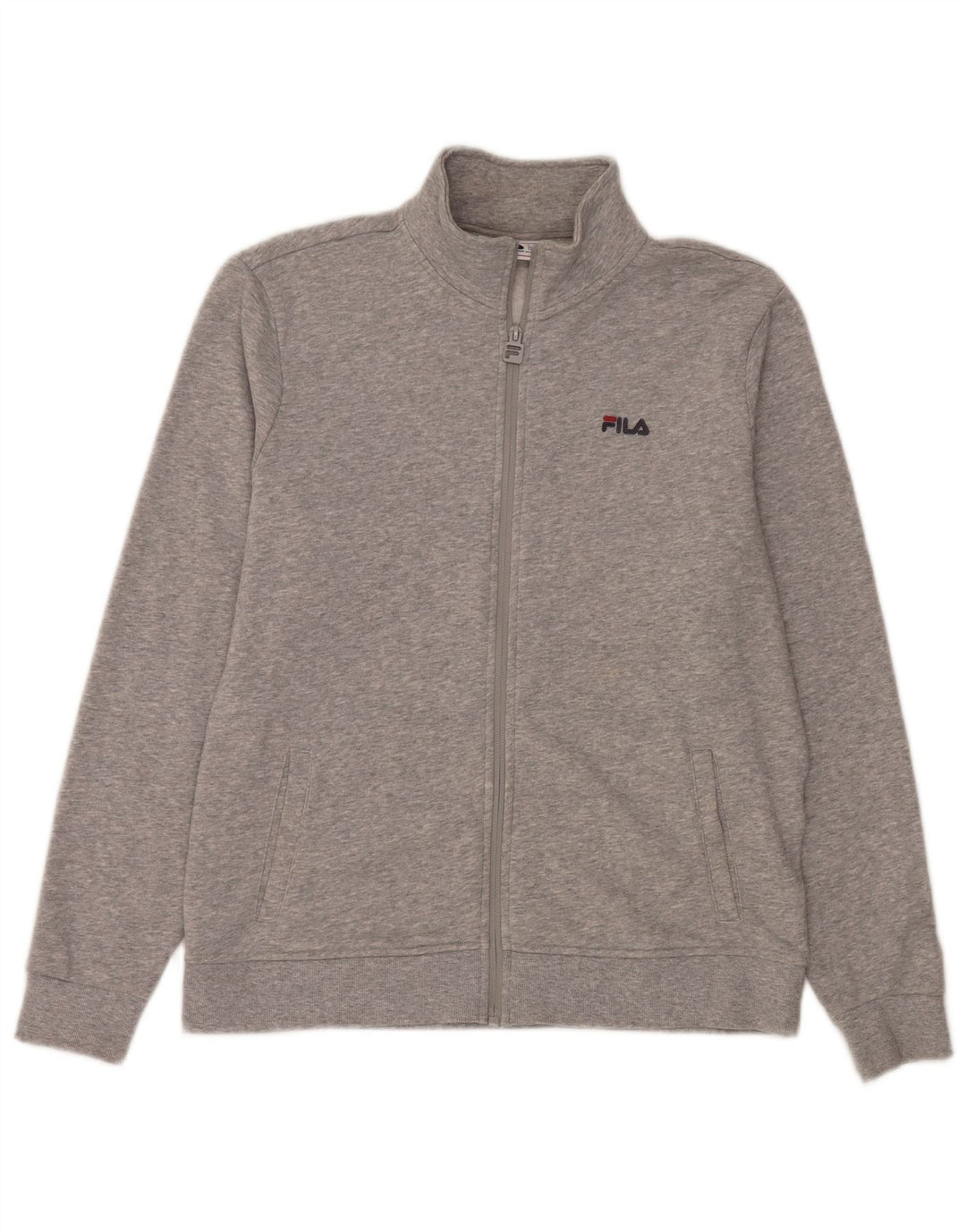 Fila Veste de survêtement pour femme UK 14 Gris moyen Coton