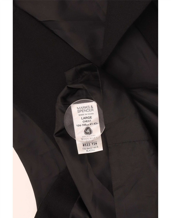 Marks & Spencer Gilet homme grand noir polyester
