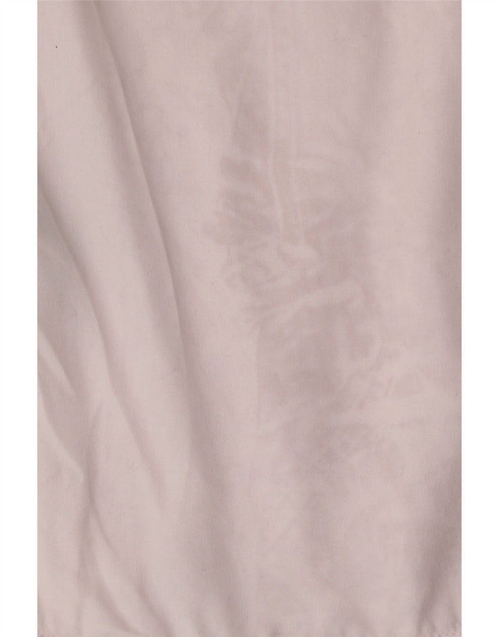 Marks & Spencer Chemisier à volants sur le devant pour femme UK 16 Large Lyocell Rose