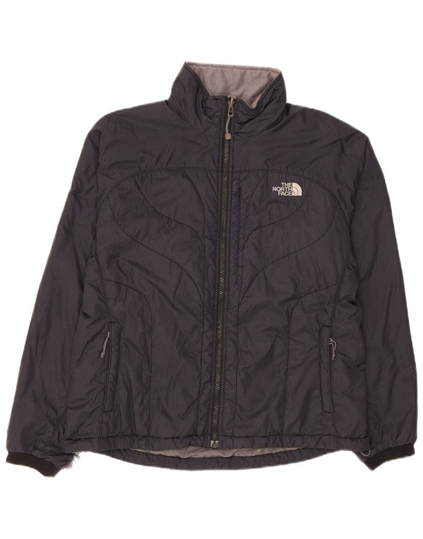 The North Face Veste rembourrée pour femme UK 16 Large Black Check Nylon