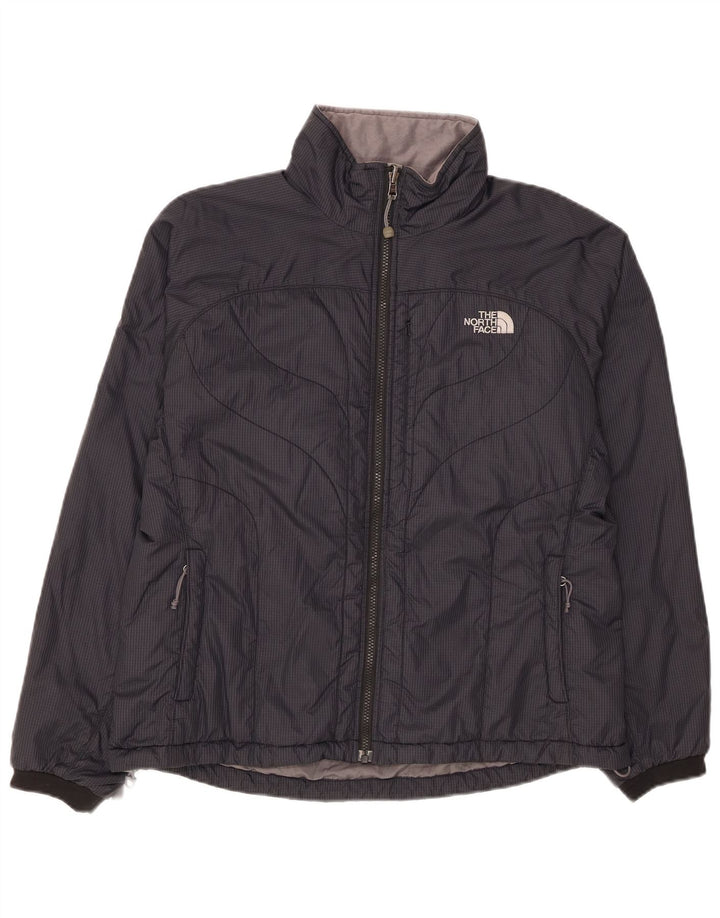 The North Face Veste rembourrée pour femme UK 16 Large Black Check Nylon