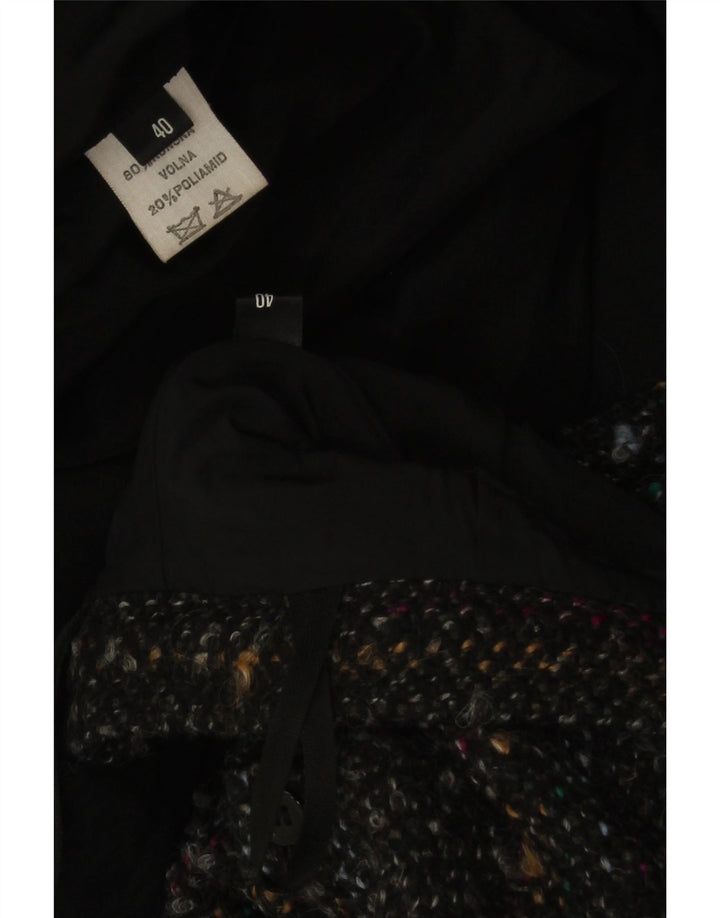 vintage Femme 2 Pièces Jupe Ensemble EU 40 Moyen W28 Gris Moucheté