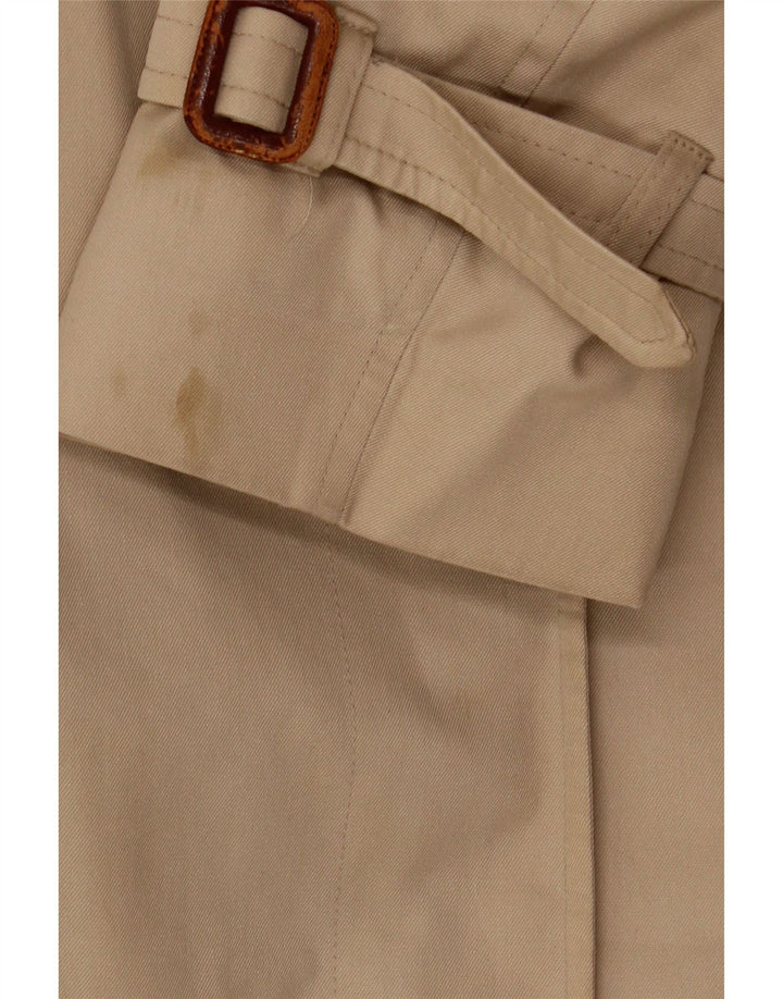 AQUASCUTUM Trench-Coat Femme UK 14 Beige Moyen