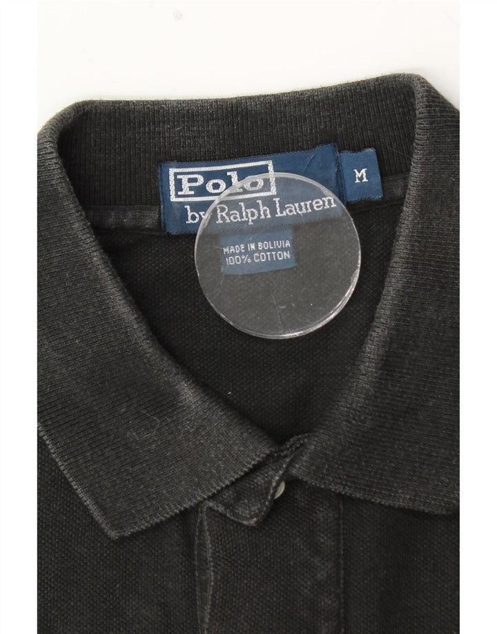 POLO RALPH LAUREN Polo Homme Coton Rayé Noir Moyen