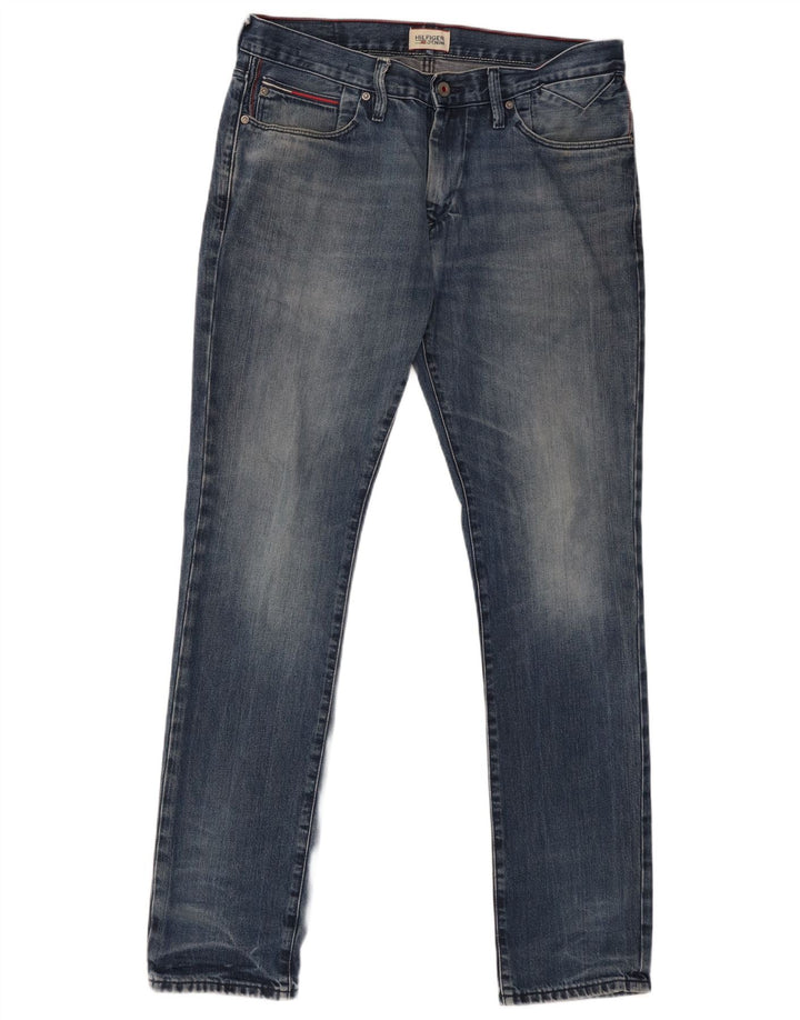 Tommy Hilfiger Jean Slim Homme W33 L34 Bleu Marine