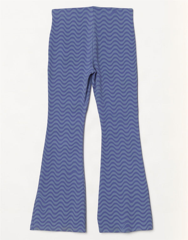 Marks & Spencer Leggings Flare Fille 13-14 ans Bleu Chevron Coton