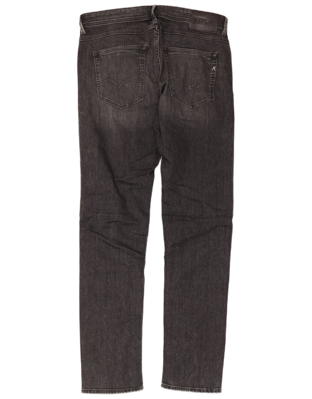 REPLAY Jean Slim Willbi Regular W33 L34 Homme Gris Coton