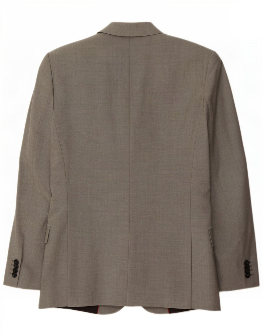 Hugo Boss Veste Blazer 2 Boutons Homme EU 46 Petite Laine Grise