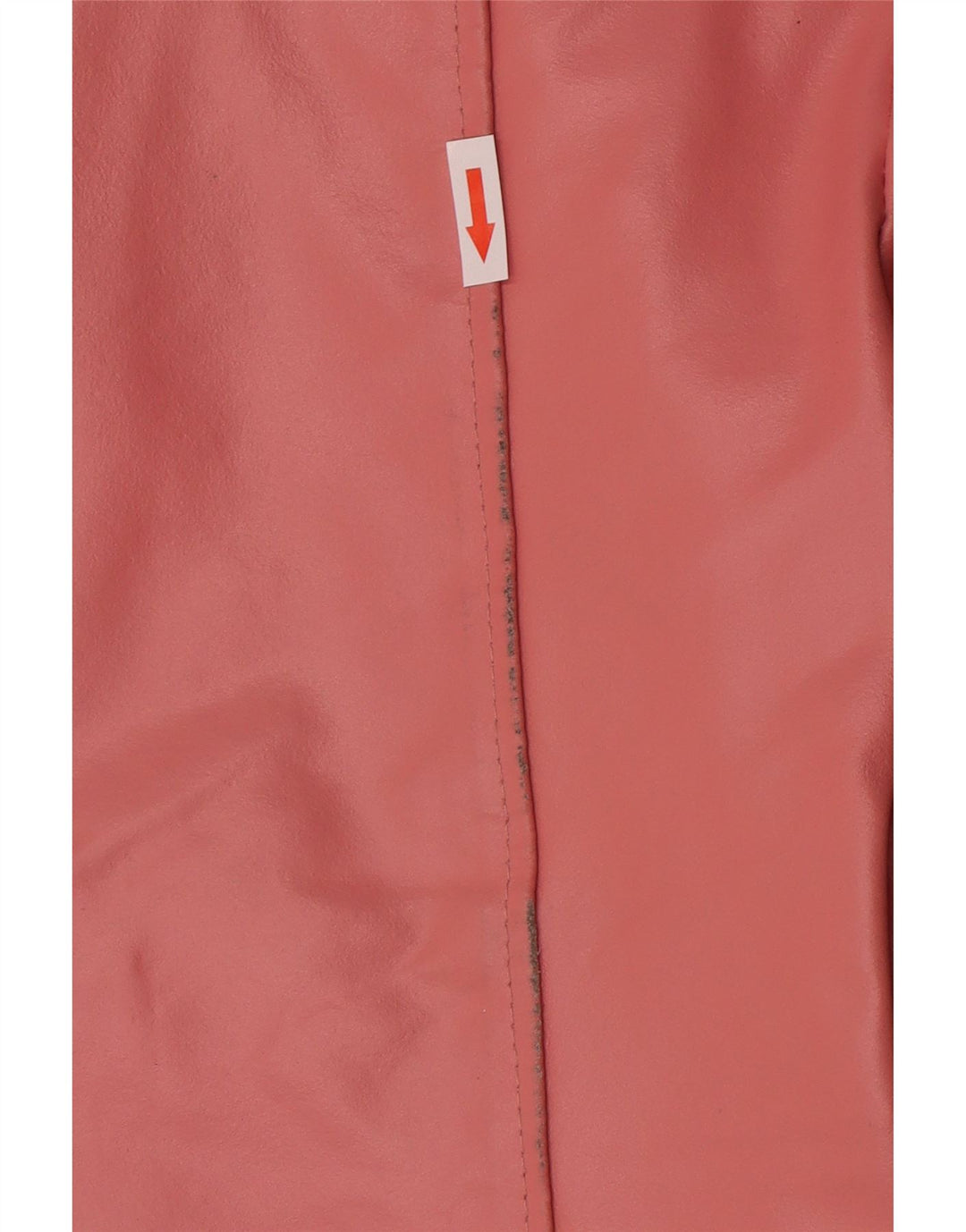 veste en cuir femme vintage UK 14 Grand Rose