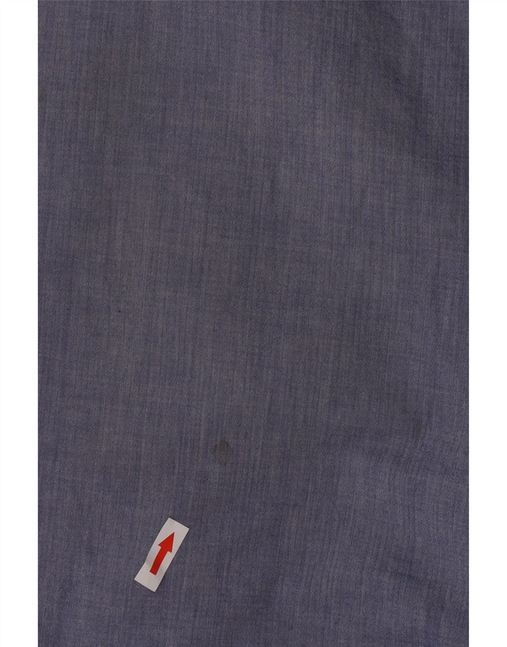 Zara Veste Bomber Homme UK 38 Bleu Moyen